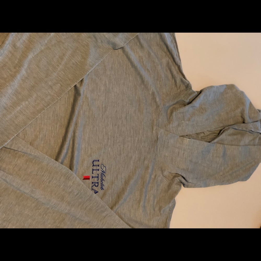 Michelin Ultra Light Grey Hooded Sweatshirt